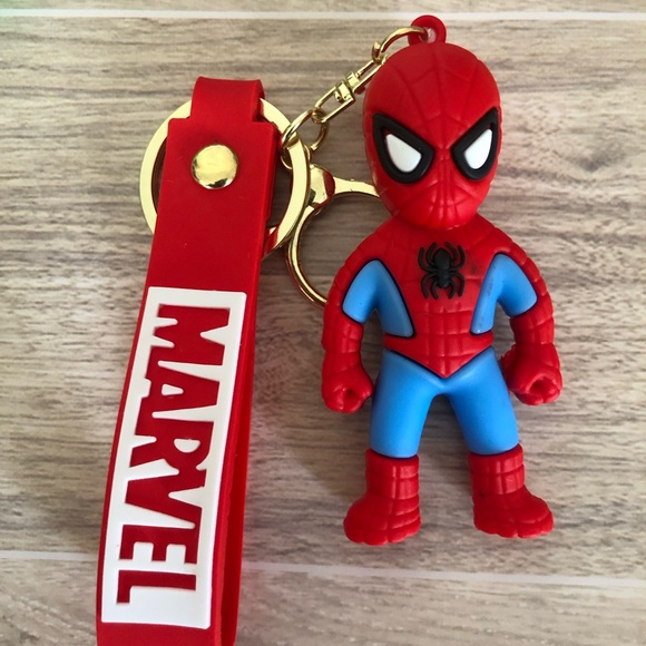 Other - Superhero Hanging Spiderman 3D Keychain Keyring Pendant Bag
